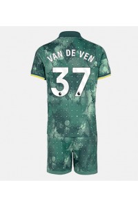 Tottenham Hotspur Micky van de Ven #37 Babytruitje 3e tenue Kind 2024-25 Korte Mouw (+ Korte broeken)